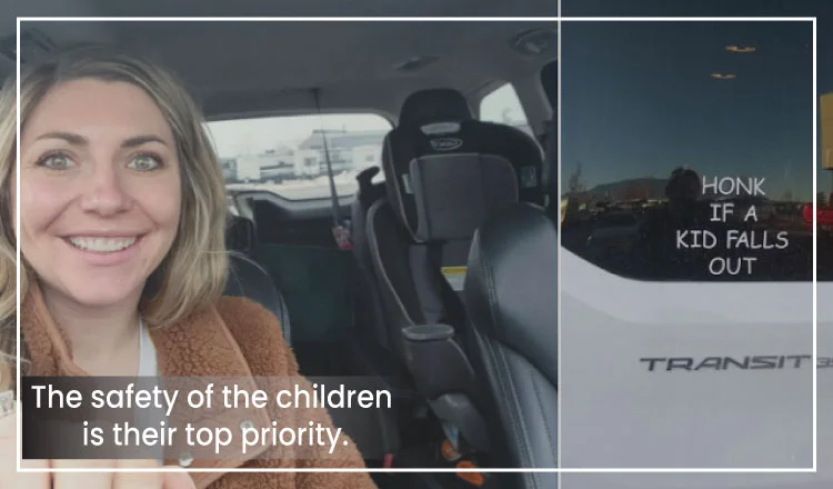 The safety of the children is their top priority.
