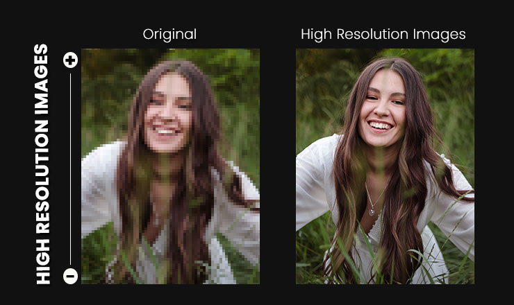 High-Resolution Images - How to make an Image Higher Resolution?